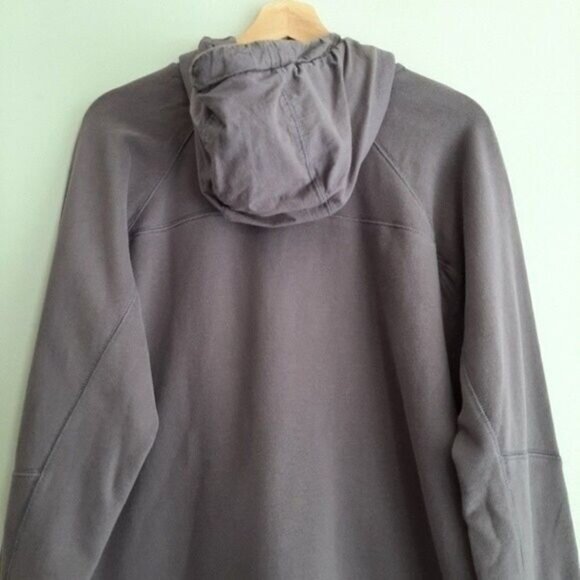 AEO Sweatshirt Hoodie Purple Pullover Top Men's Sz L Flawed - Picture 9 of 12
